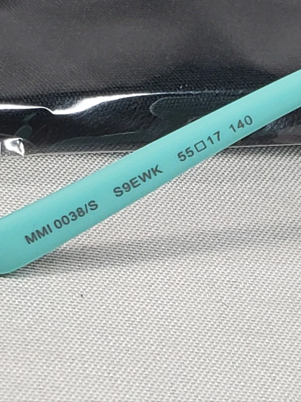 Missoni Purple Gradient Cat-Eye Sunglasses with Blue Temple Tips 55-17-140